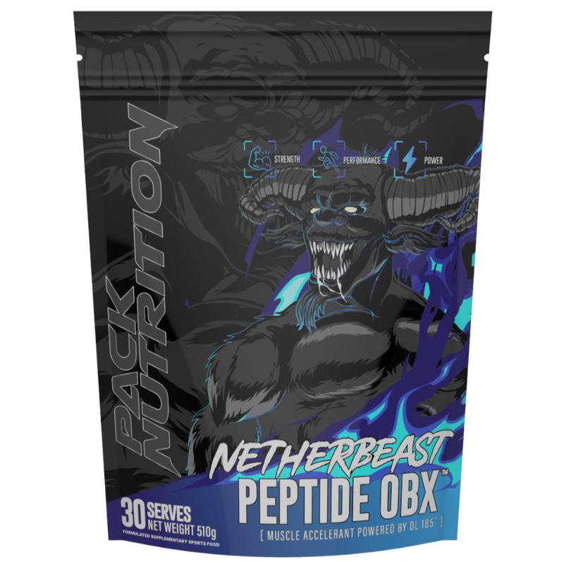 Pack Nutrition Netherbeast Peptide OBX Powder – Sportsfuel Supplements NZ