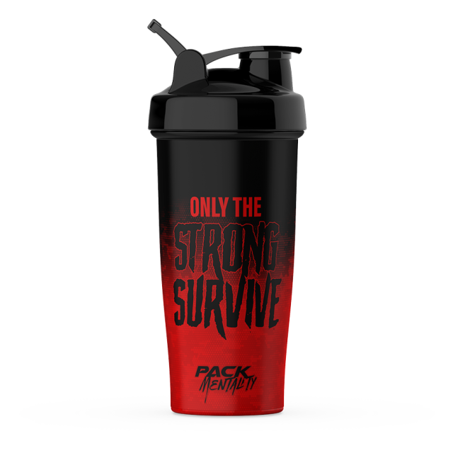 Pack Nutrition "Only The Strong Survive" Shaker *Gift*