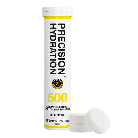 Tube of Precision Hydration 500 on a white background