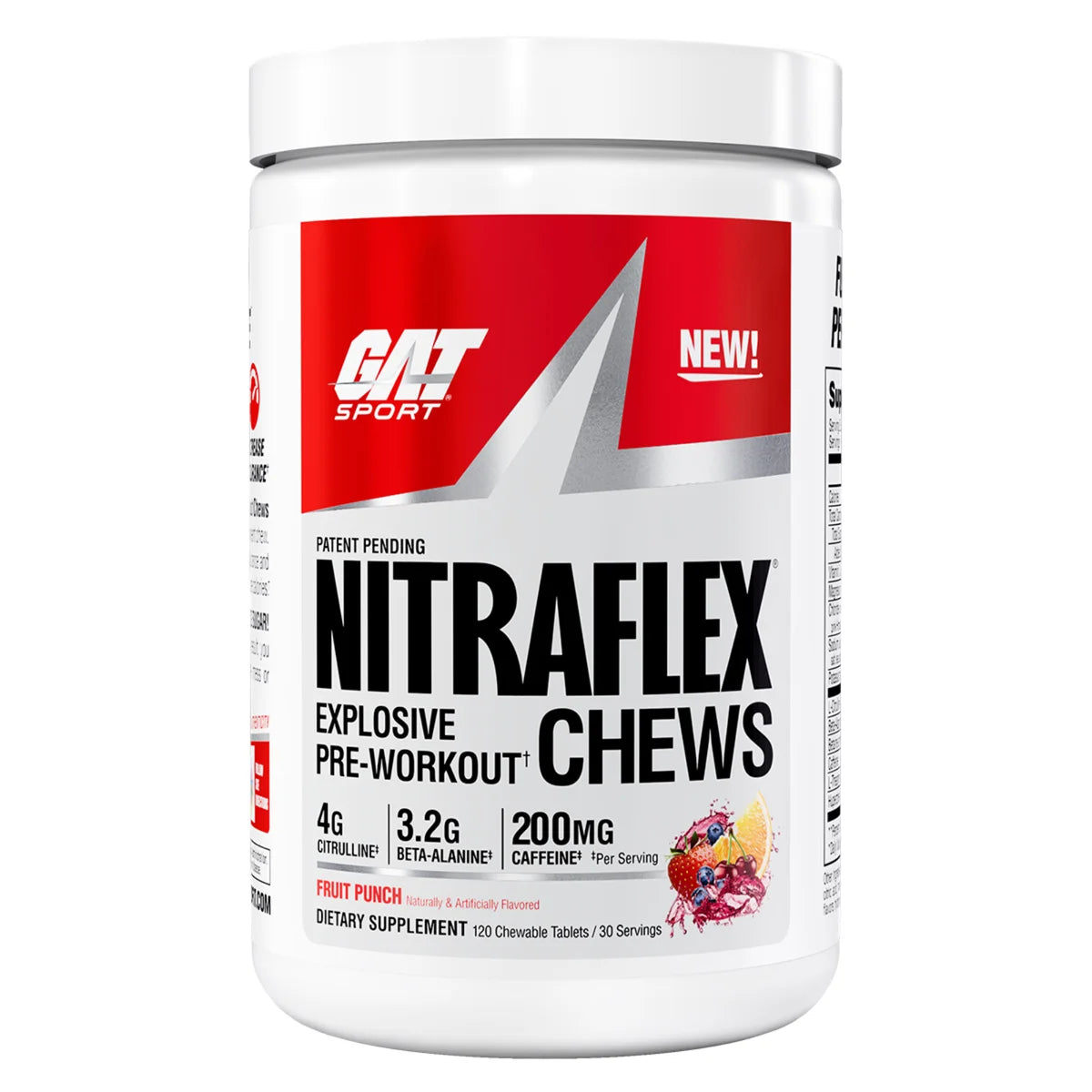GAT Sport Nitraflex Pre-Workout Chews