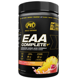 PVL Gold Series EAA Complete supplement container on a white background
