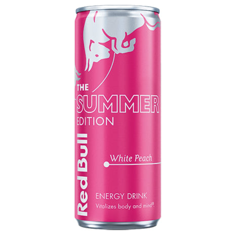 Red Bull Energy Drink Summer Edition White Peach 250ml