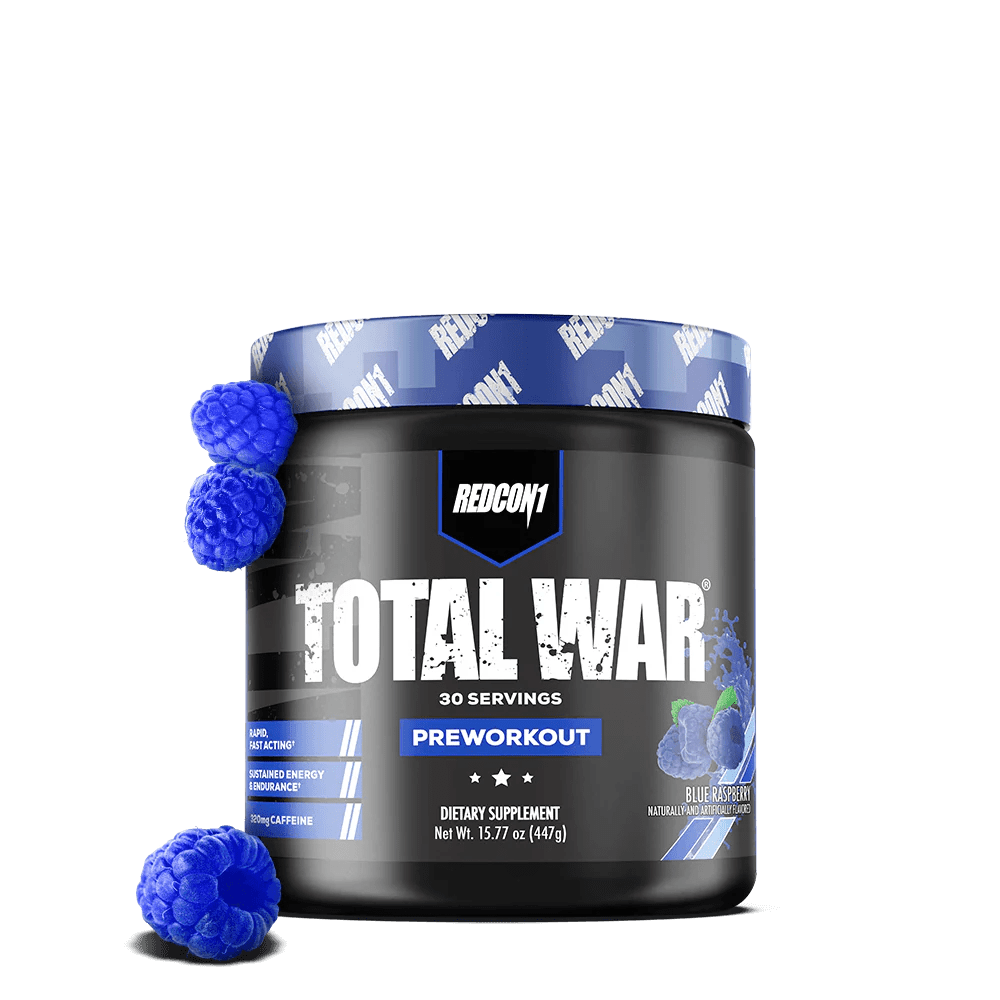 Redcon1 Total War Pre-Workout Blue Raspberry