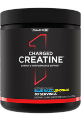 Rule 1 Charged Creatine Blue Razz Lemonade