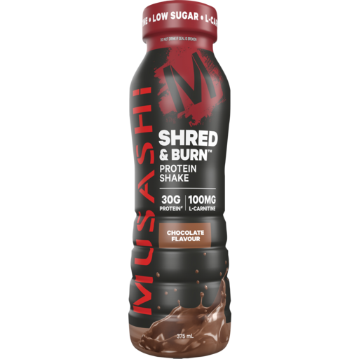 Musashi Shred & Burn Protein Shake Sportsfuel Supplements NZ Musashi Shred & Burn Protein Shake Sportsfuel Supplements NZ
