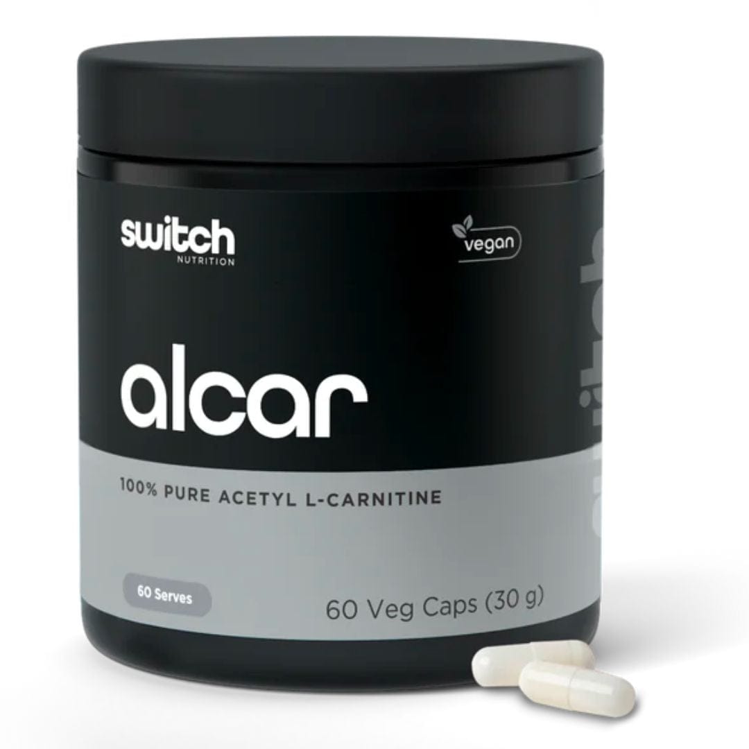 Switch Nutrition Alcar Acetyl L-Carnitine Capsules Sportsfuel Supplements NZ Switch Nutrition Alcar Acetyl L-Carnitine Capsules Sportsfuel Supplements NZ
