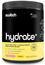 Switch Nutrition Hydrate+ Electrolytes + Carbs Kiwi Watermelon