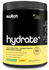 Switch Nutrition Hydrate+ Electrolytes + Carbs Lemon Lime