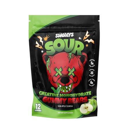 Swoleys Creatine Monohydrate Sour Gummy Bears