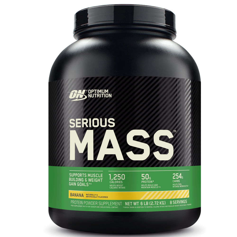 Optimum Nutrition Serious Mass 6lb Banana