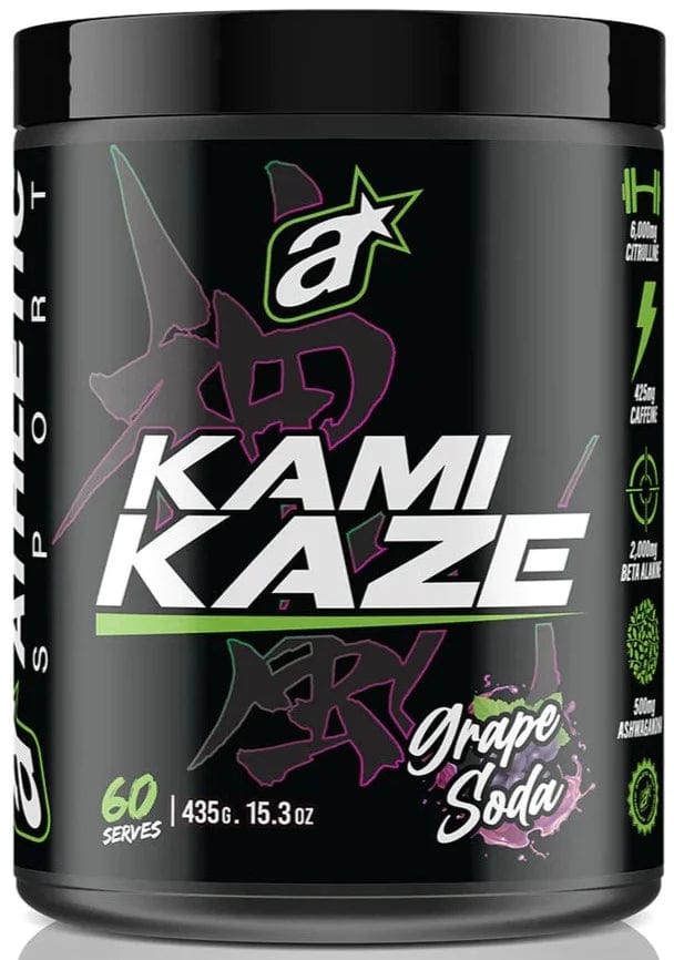 Athletic Sport Kamikaze Pre-Workout Grape Soda