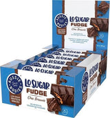 Aussie Bodies Lo Sugar Fudge Bar - Box of 12 Choc Brownie
