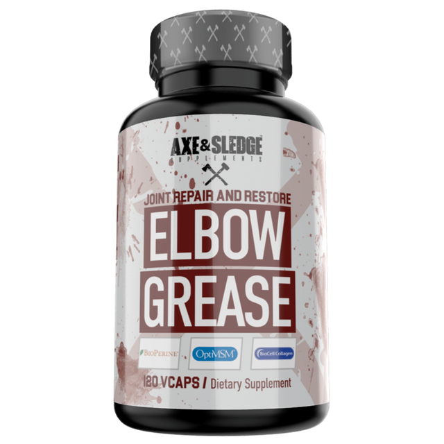 Axe & Sledge Elbow Grease 120 Caps - 30 Serves
