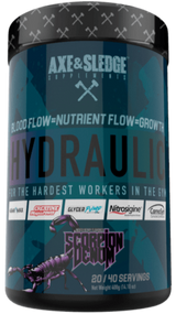 Axe & Sledge Hydraulic Non-Stim Pre Workout Scorpion Venom