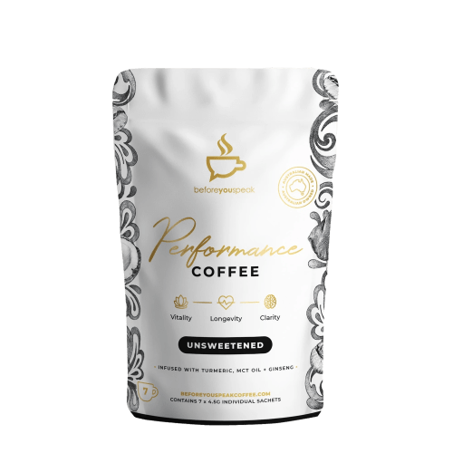 Before You Speak High Performance Coffee Trial Pouch Unsweetened / 7 Serves
