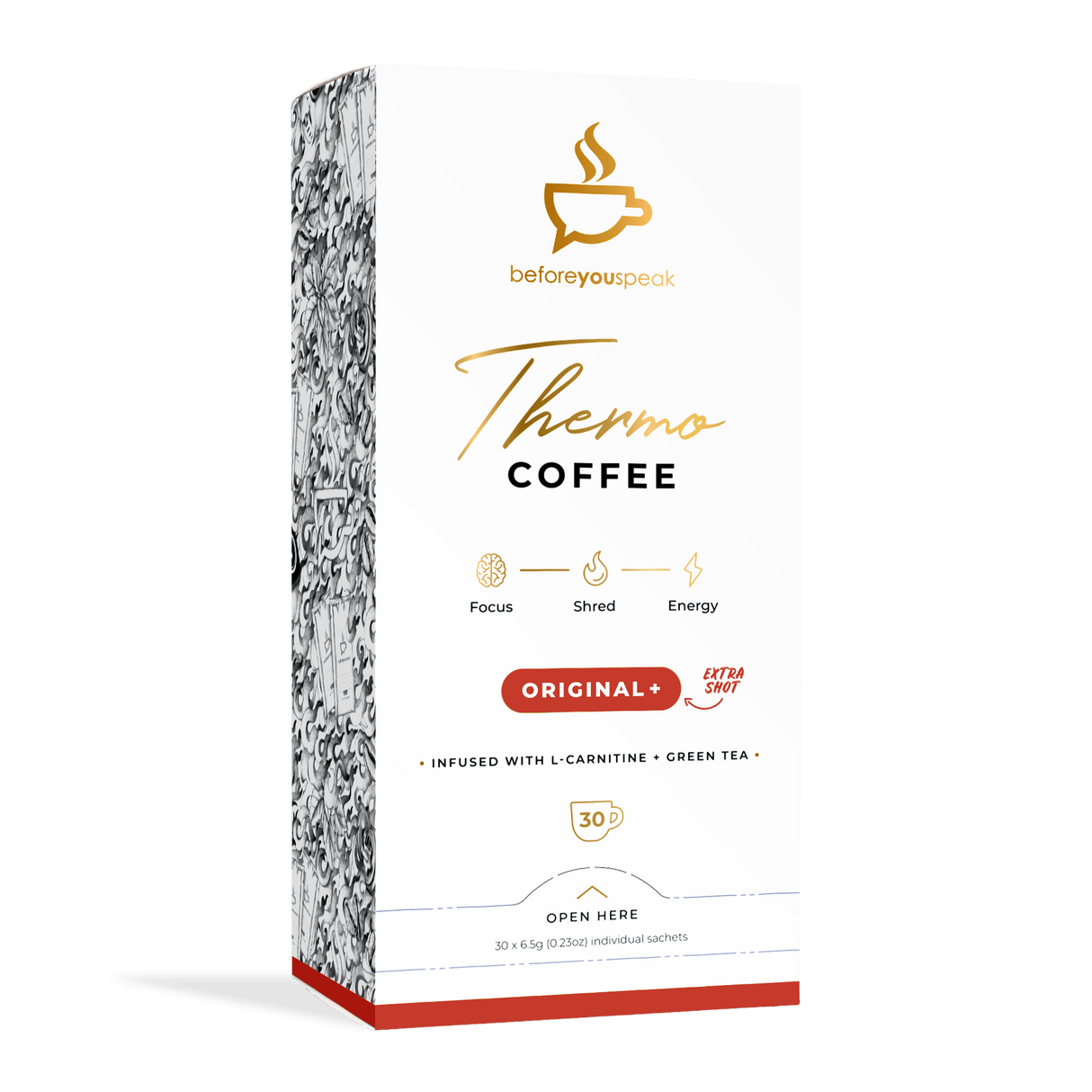 Before You Speak Original+ Extra Shot Thermogenic Coffee Trial Pouch