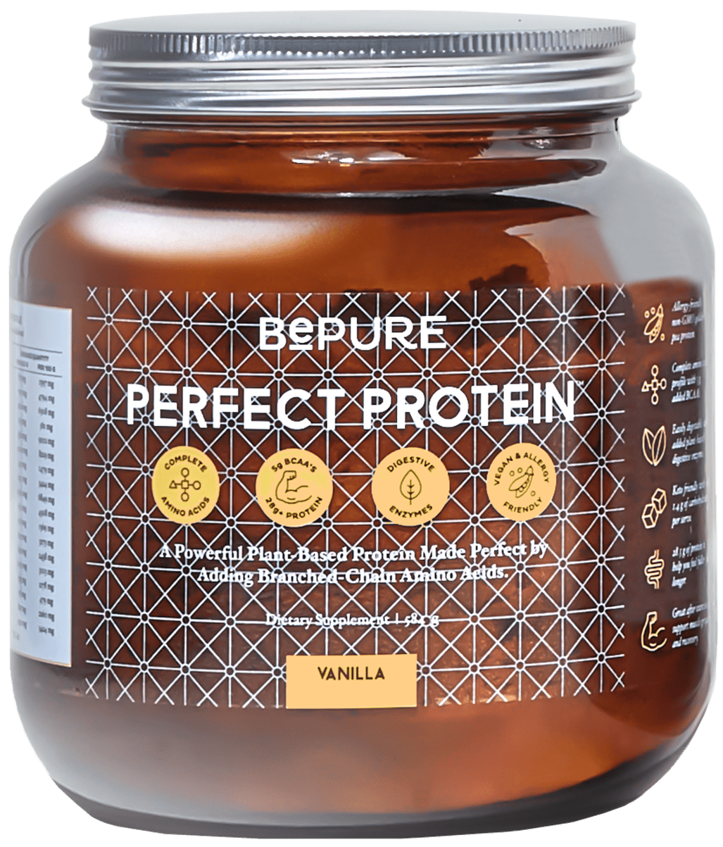 BePure Perfect Protein Vanilla / Glass Jar