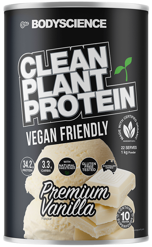 BSC Clean Plant Protein 1kg Premium Vanilla