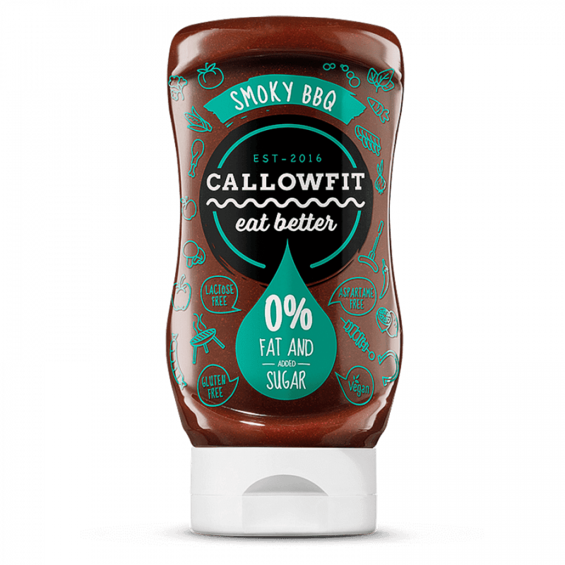 Callowfit Low Carb Smokey BBQ Sauce- 300ml