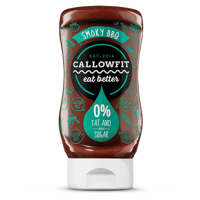 Callowfit Low Carb Smokey BBQ Sauce- 300ml