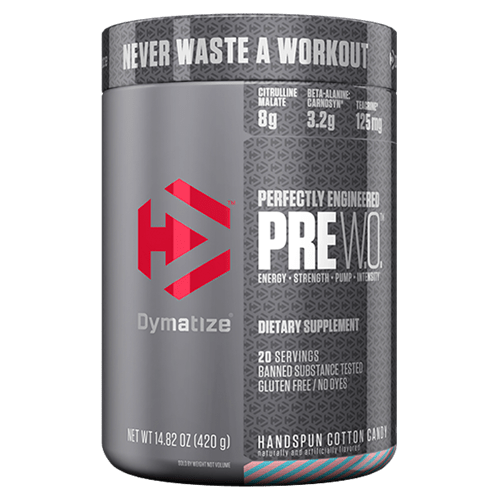 Dymatize Pre Workout Handspun Cotton Candy