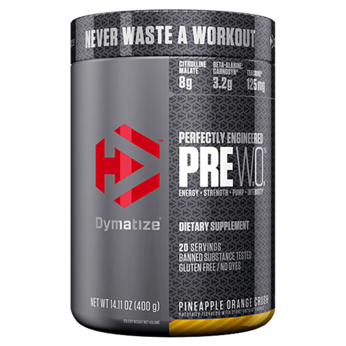 Dymatize Pre Workout Pineapple Orange Crush