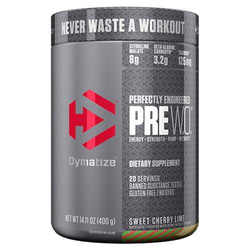 Dymatize Pre Workout Sweet Cherry Lime