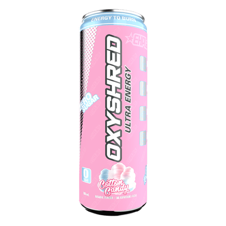 EHP Labs OxyShred Ultra Energy RTD Cans Cotton Candy / 12 Pack