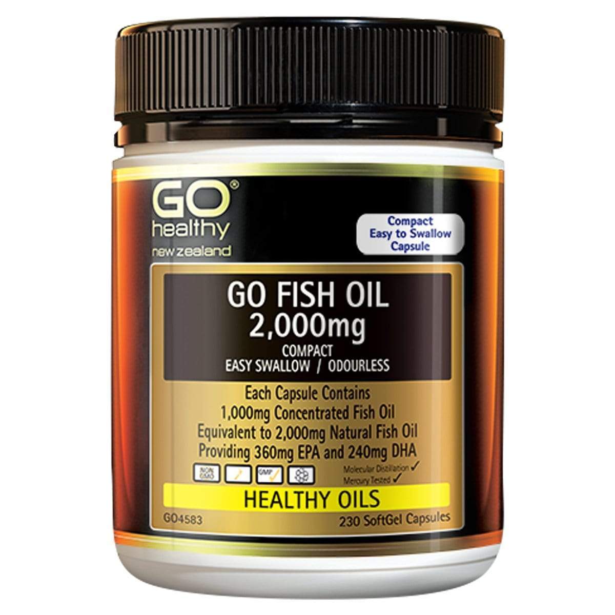 Go Fish oil 2000mg 230 Softgels