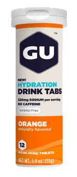GU Hydration Drink Tabs Orange / Single Tube (12 Tabs)