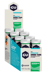 GU Hydration Drink Tabs Watermelon / 8 Tubes (Value Box)