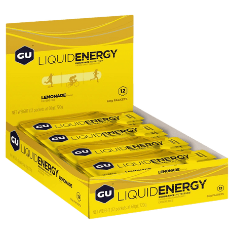 GU Liquid Energy Gel 12 Box Lemonade