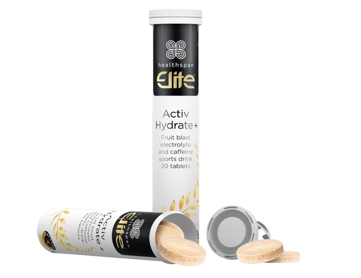 Healthspan Elite Activ Hydrate + Caffeine 40 tabs