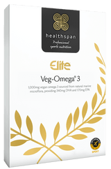 Healthspan Elite Veg-Omega 3 1,000mg 60 caps