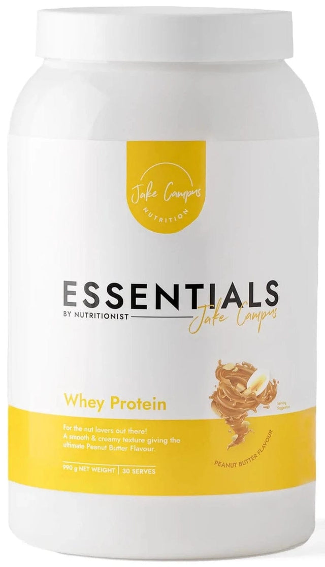 Jake Campus Nutrition Essentials Whey Protein 1kg Peanut Butter