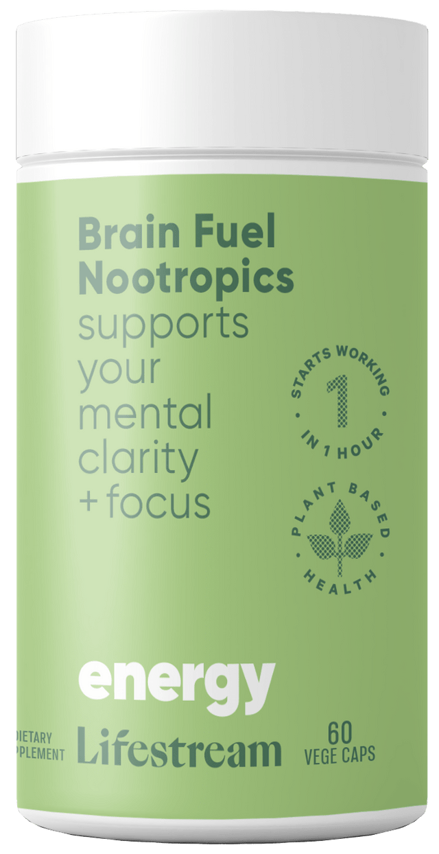 Lifestream Brain Fuel Nootropics - 60 Capsules