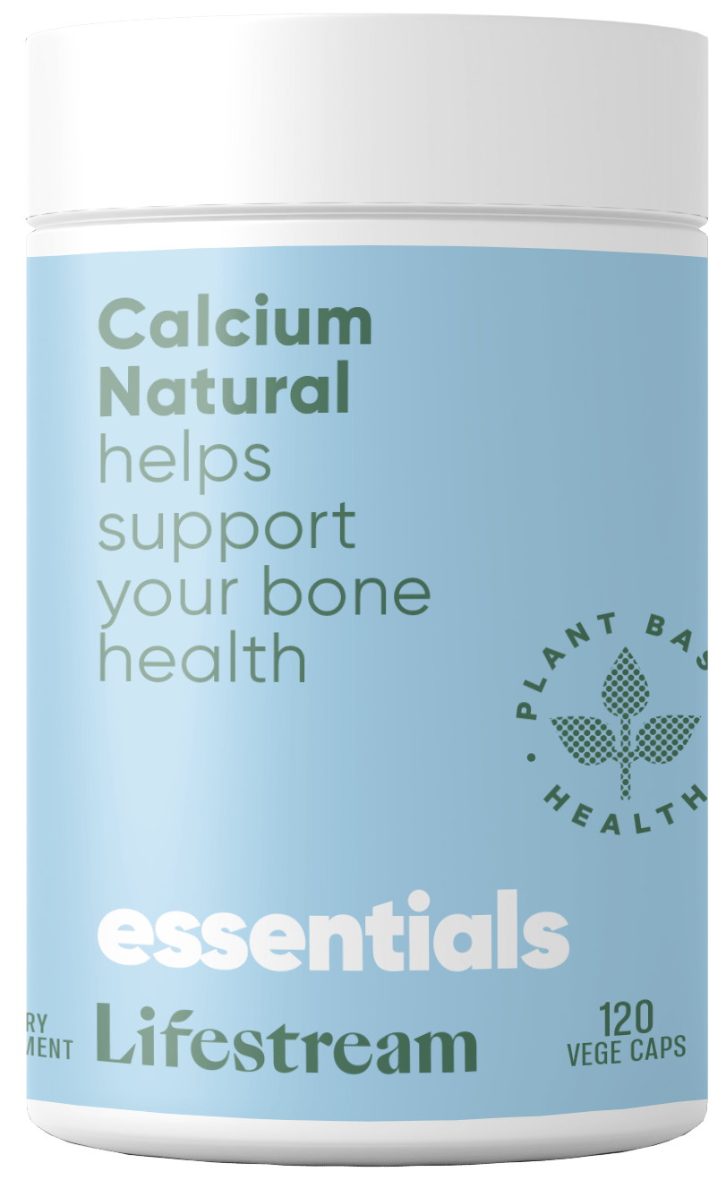 Lifestream Calcium Natural - 120 Capsules
