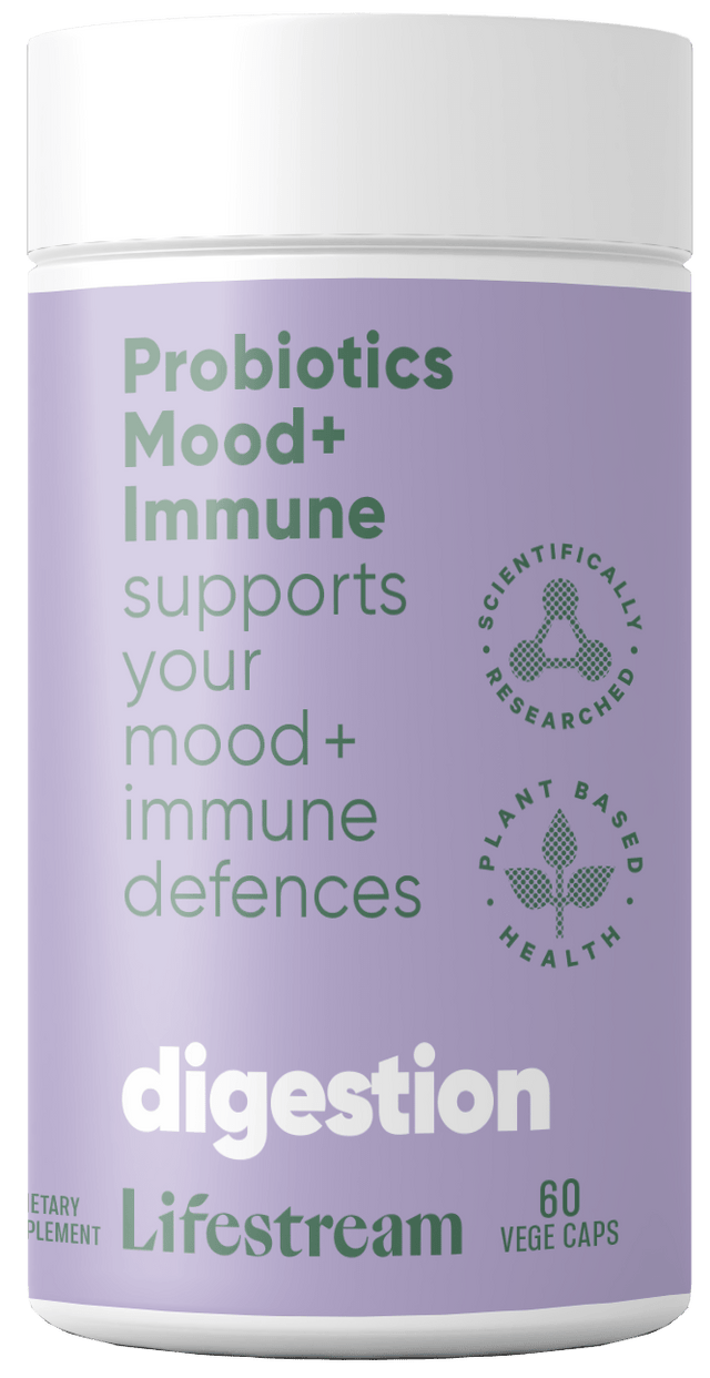 Lifestream Probiotics Mood + Immune - 60 Capsules