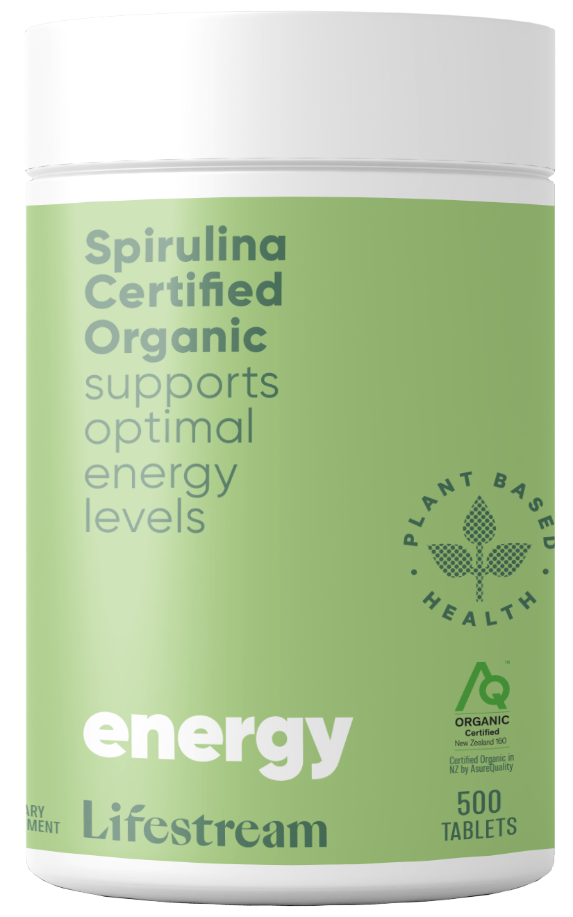 Lifestream Spirulina Certified Organic - 500 Tablets