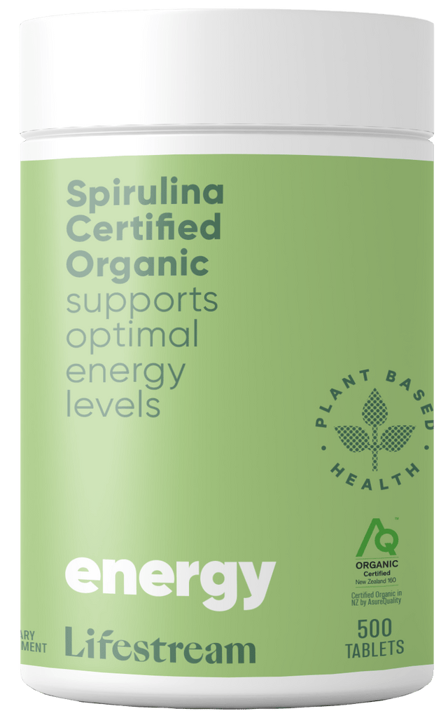 Lifestream Spirulina Certified Organic - 500 Tablets