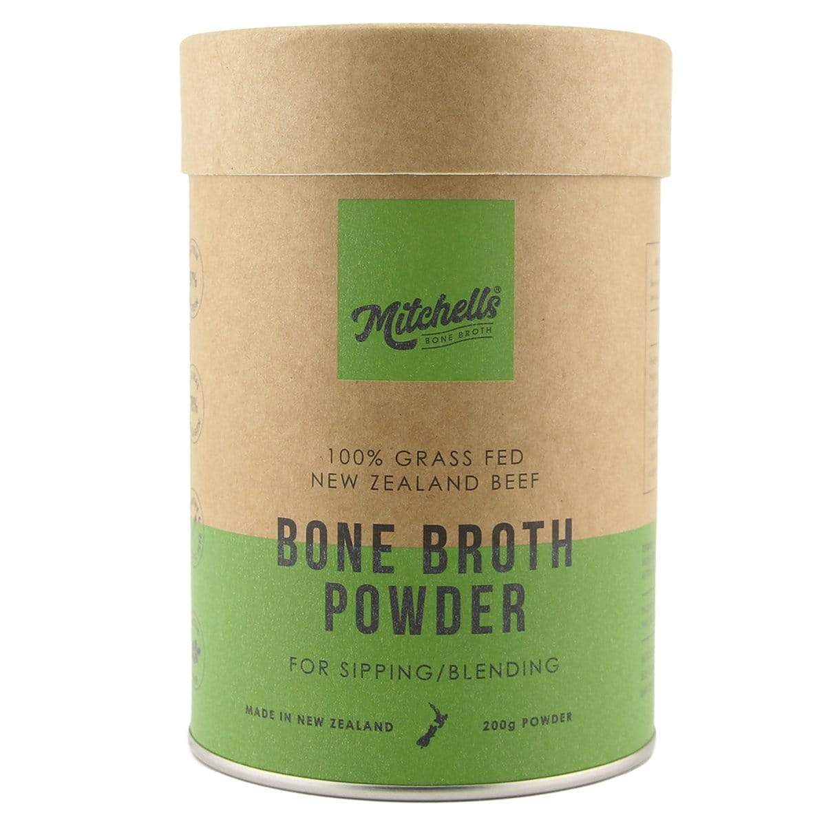 Mitchells Nutrition 100% Grass Fed Bone Broth Powder 200g