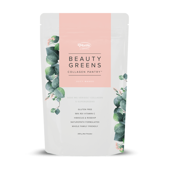Morlife Beauty Greens 200g / Juicy Mango