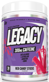 Muscle Nation Legacy Pre-Workout Red Candy Sticks