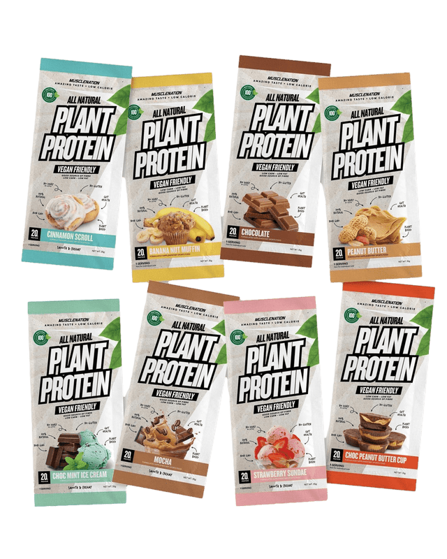 Muscle Nation Plant Protein Sample Pack