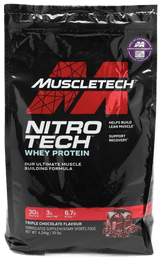 MuscleTech Nitro Tech Whey Protein 10lb Chocolate
