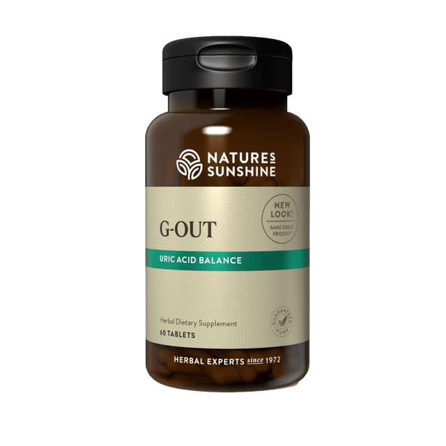 Natures Sunshine G-OUT (Gout Fighter) 60 Tabs