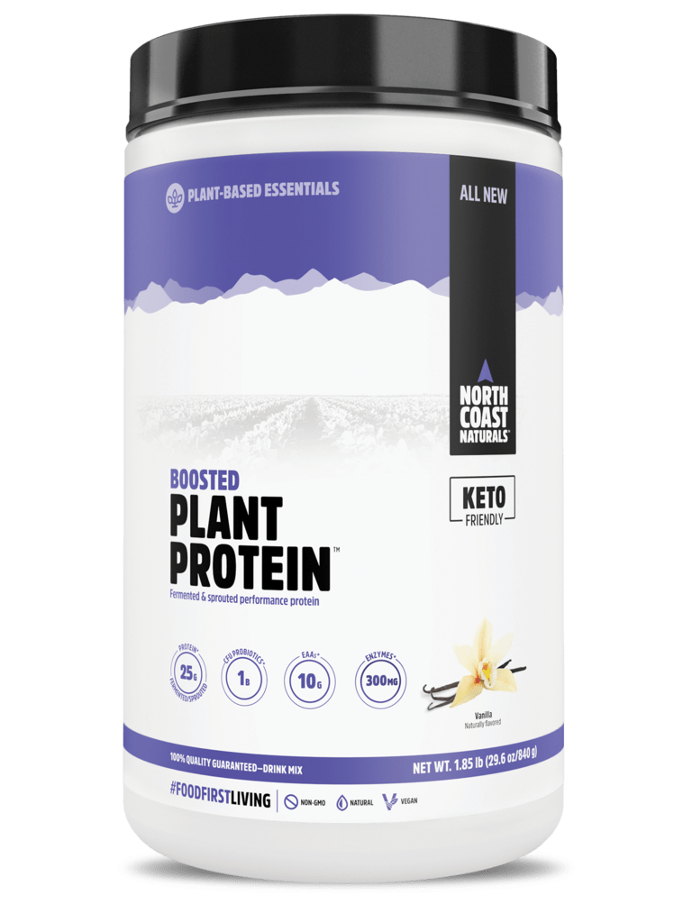 North Coast Naturals Boosted Plant Protein 840g Vanilla