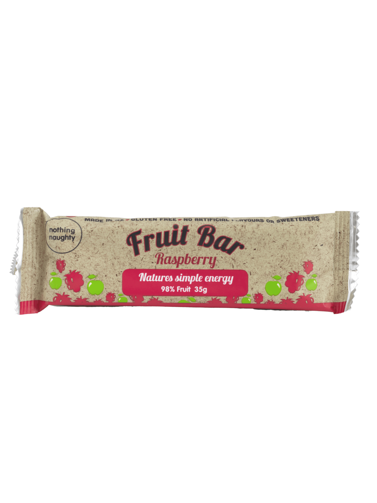 Nothing Naughty Fruit Bars - SGL Raspberry