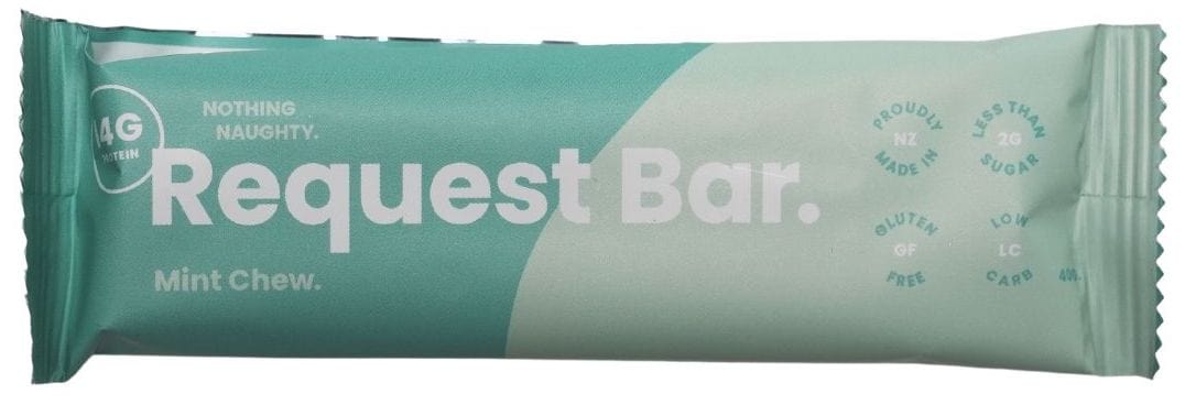 Nothing Naughty Low Carb Request Protein Bars - Box of 12 Mint