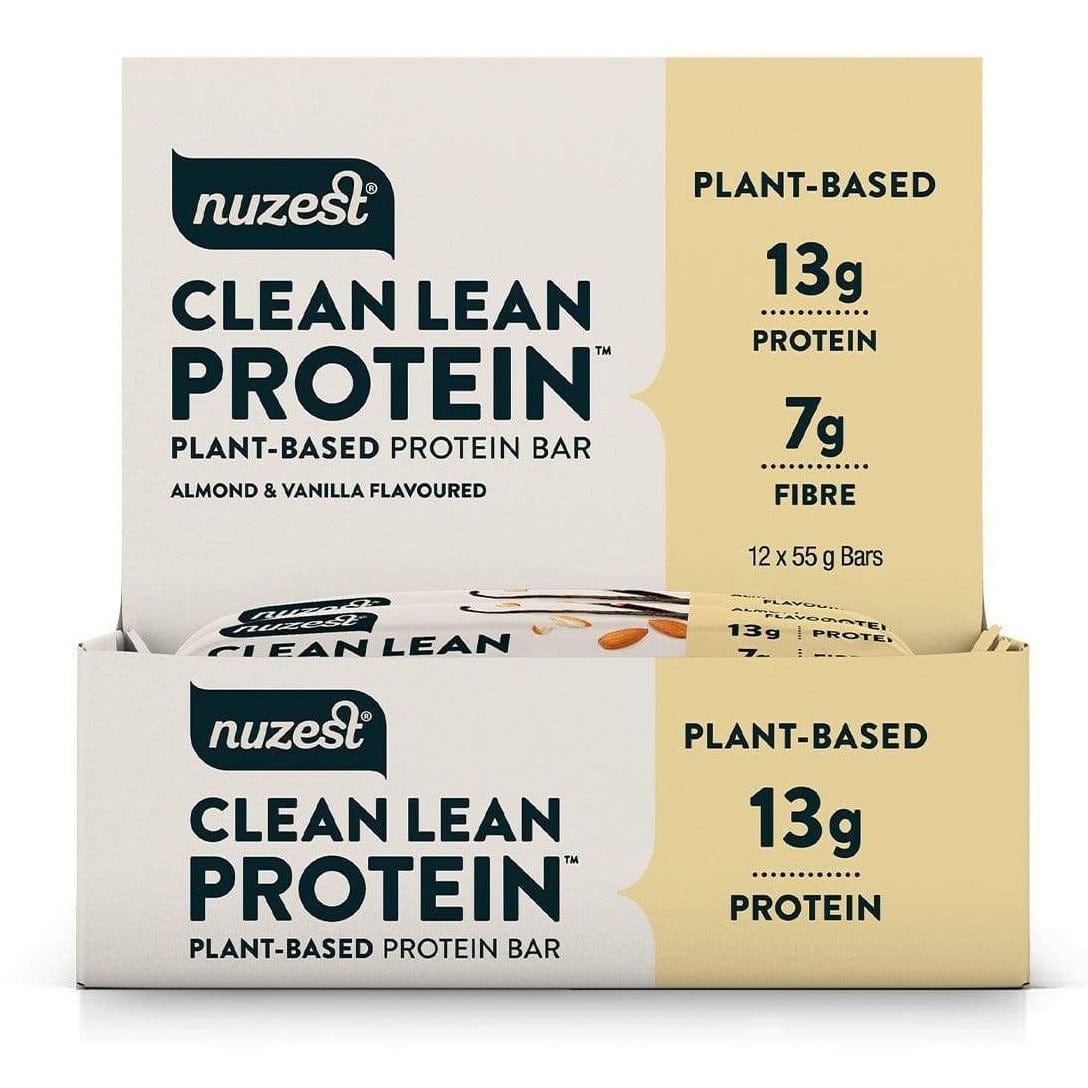 Nuzest Clean Lean Protein Bars SGL Almond & Vanilla